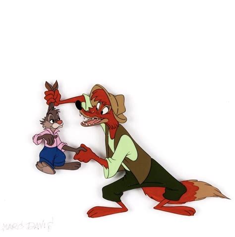 "Song of the South" Brer Rabbit and Brer Fox Production Cel by Marc ...