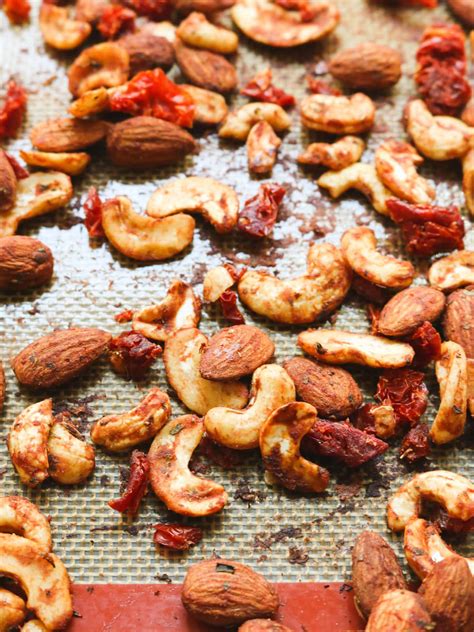 Pizza Roasted Nuts Gluten Free Vegan Paleo From My Bowl