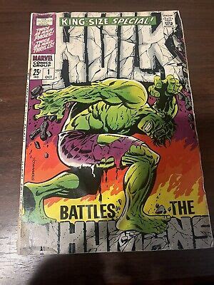 Incredible Hulk King Size Special Classic Jim Steranko Cover