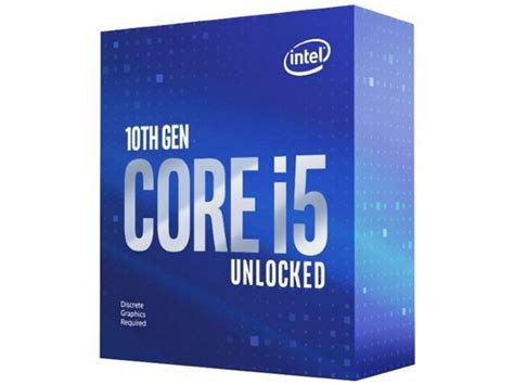 Intel Core I5 10th Gen Core I5 10600KF Comet Lake 6 Core 4 1 GHz LGA