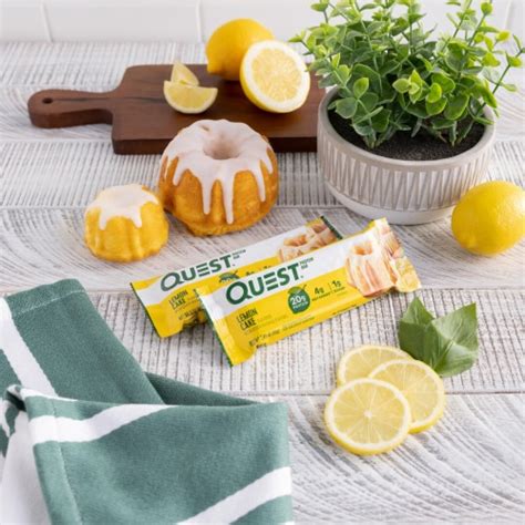 Quest Lemon Cake Protein Bars Ct Kroger