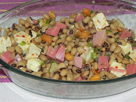 Salada De Feij O Fradinho E Frios Menu Criativo Receitas