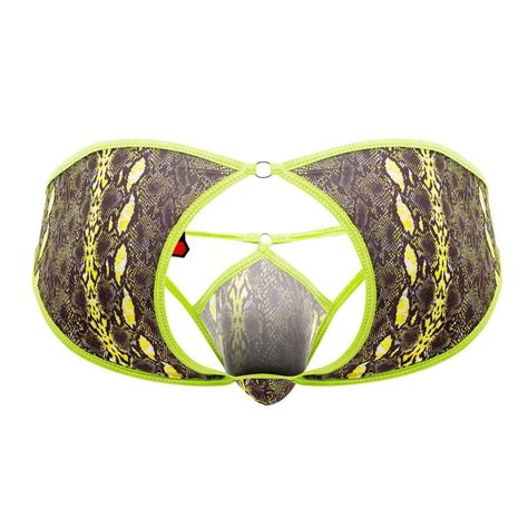 Underwear Suggestion Pikante Neon Snake Bikini Jockstrap