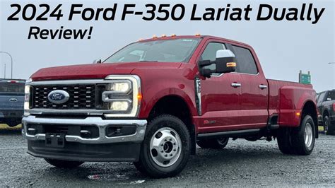 2024 Ford F350 Dually Lariat Review Youtube