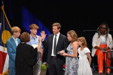 Mike Johnston sworn in as Denver mayor • Colorado Newsline