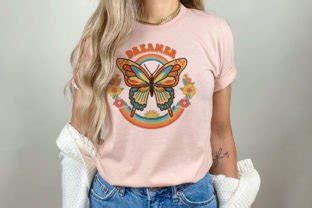 Vintage Dreamer Retro Butterfly Graphic By Karieslady Creative Fabrica