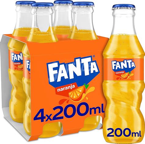 Fanta Refresco De Naranja Pack 4 Uds X 20 Cl