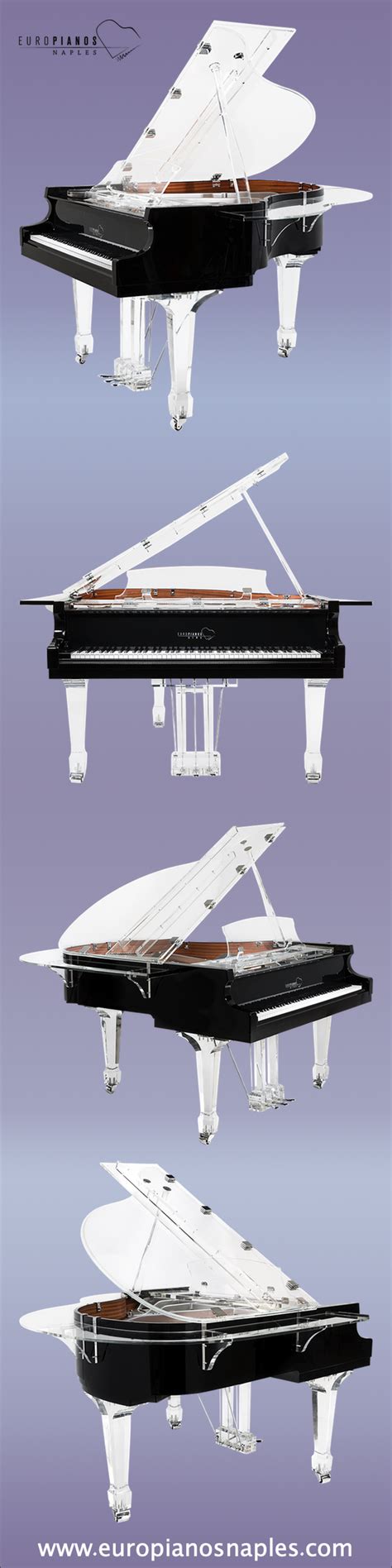 Aire Acrylic Piano Can Be Customized In A Variety Of Colors And