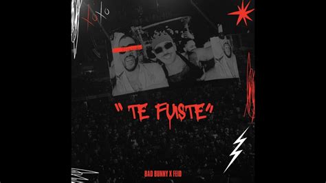 Bad Bunny X Feid Type Beat Te Fuiste Inter Shibuya Reggaeton