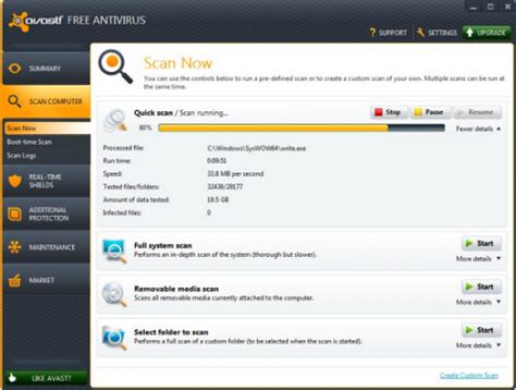 Download Antivirus Gratis: Avast! Free Antivirus 7, Le Novità
