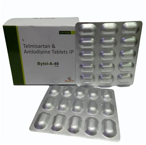 Telmisartan Mg Amlodipine Besylate Eq To Amlodipine Mg Mg At Rs