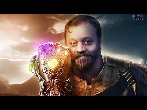 Suresh Gopi As Thanos Avengers Infinity War Mallu Thanos Thanos