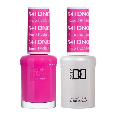 Dnd Duo Gel And Nail Polish Set Euro Fuchsia 541 2x15ml