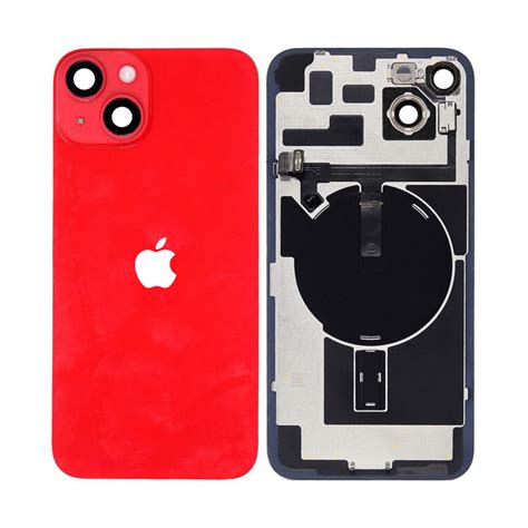 Buy Rear Housing With Frame Iphone 14 Plus Product Red Parts