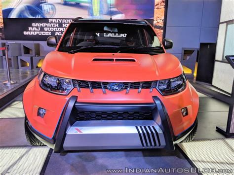 Mahindra Kuv100 Adventure Edition Kuv100 Xtreme Showcased