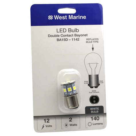 West Marine Double Contact Bayonet Ba D Led Bulb