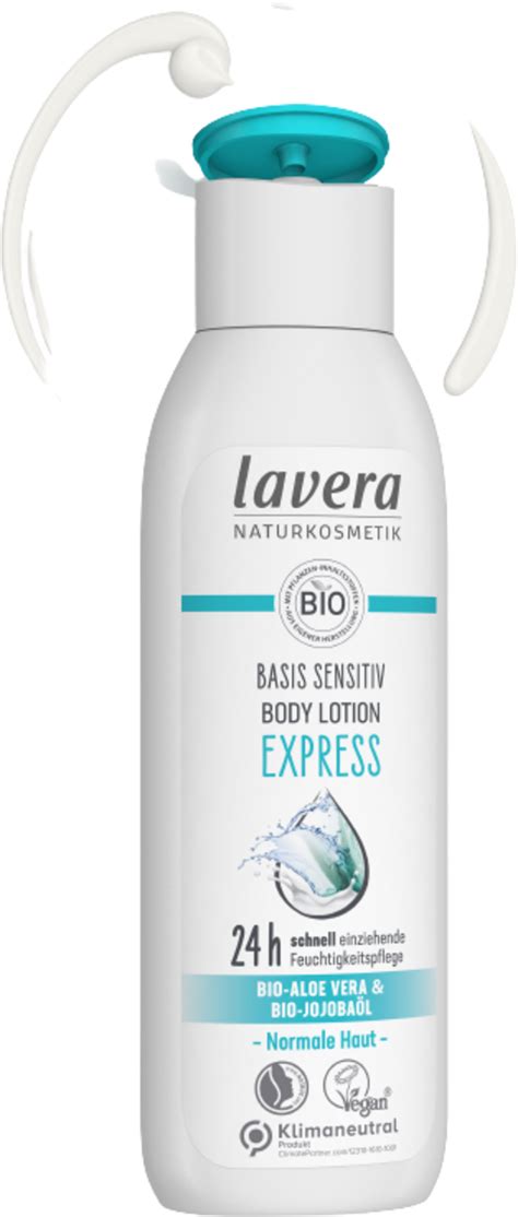 Lavera Basis Sensitiv Bodylotion Express 250 Ml Ecco Verde Onlineshop