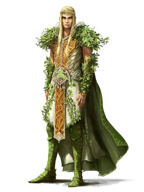 Elder Druid Pathfinder Pfrpg Dnd Dandd D20 Fantasy Elves Fantasy