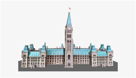 Canadian Parliament Buildings Model - Parliament Of Canada Png ...