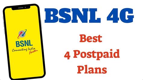 Bsnl Postpaid Plans In With Prices Youtube