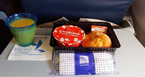 United Airlines Economy Food