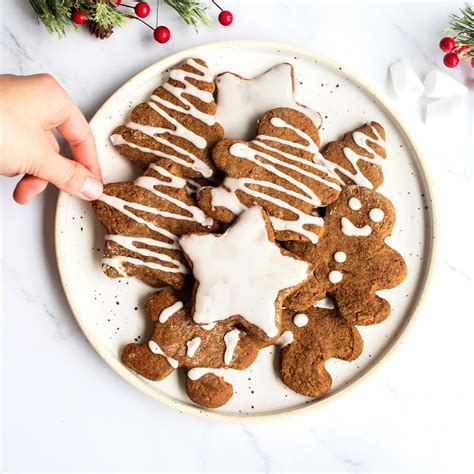 Vegan Gingerbread Cookies Healthy Plentyfull Vegan