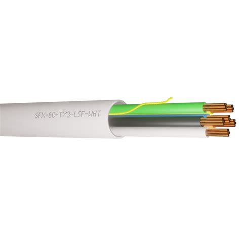 Securi Flex Sfx C Ty Lsf Wht Cable M Core Tcca Type Alarm