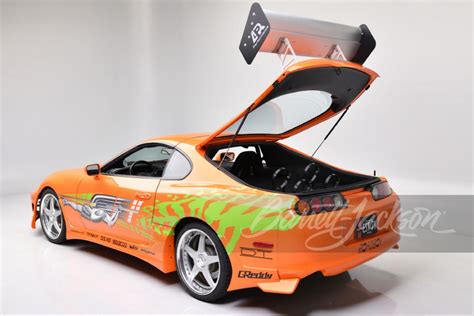 Paul Walkers Fast And Furious Supra Sells For Record Breaking 550000 Man Of Many