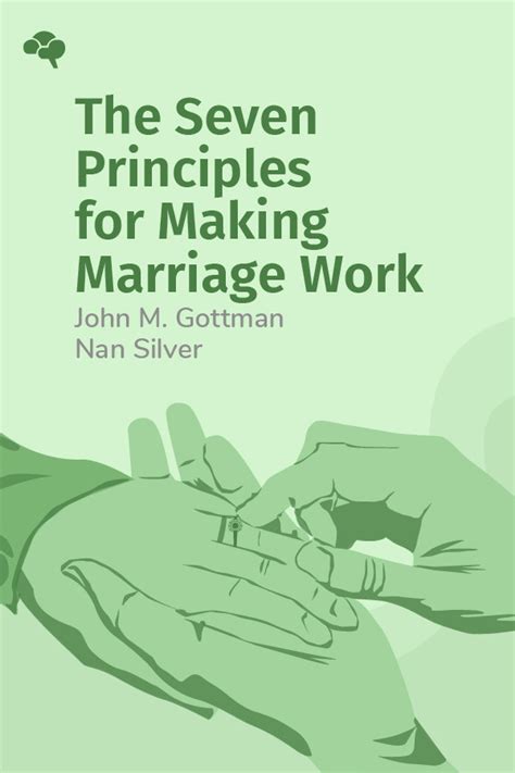 The Seven Principles For Making Marriage Work A Practical Guide From