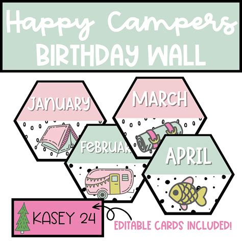 Classroom Birthday Calendar