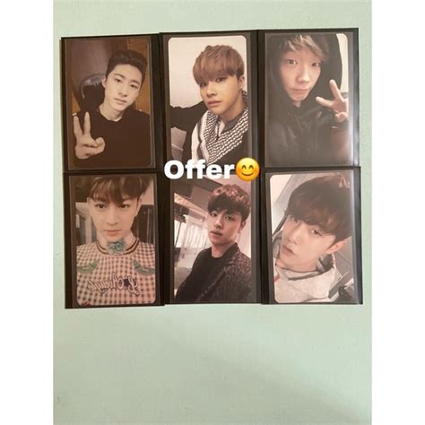 Rare Icons Photocard Hanbin Bi Jinhwan Jay Jinan Bobby Yunhyeong Song