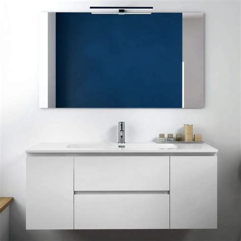 Mobile Bagno Gemma Cm Sospeso Moderno Specchio Incluso