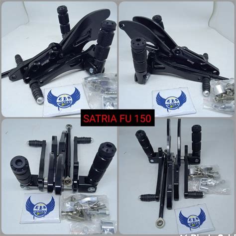 STEP UNDERBONE SATRIA FU FOOTSTEP LIPAT SATRIA BLACK EDITION MODEL NUI