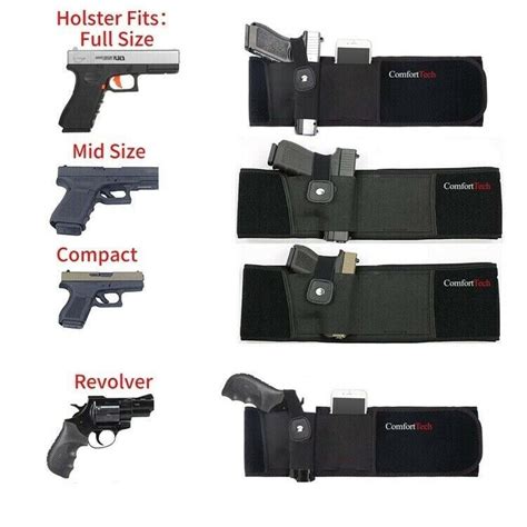 Belly Band Holster Fit Sig Sauer P365 P365 Sas P365 Concealed Carry Large Medium Ebay