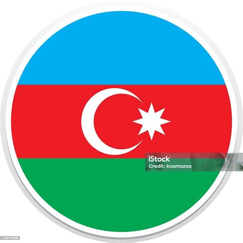 Vetores De Bandeira Do Azerbaijão E Mais Imagens De Azerbaidjão Azerbaidjão Bandeira