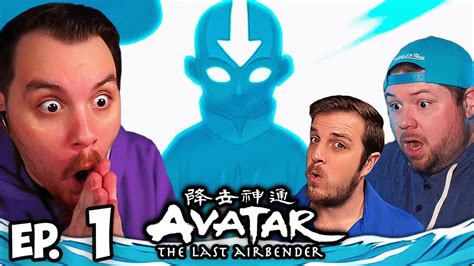 Avatar The Last Airbender Episode 1 Group Reaction The Boy In The