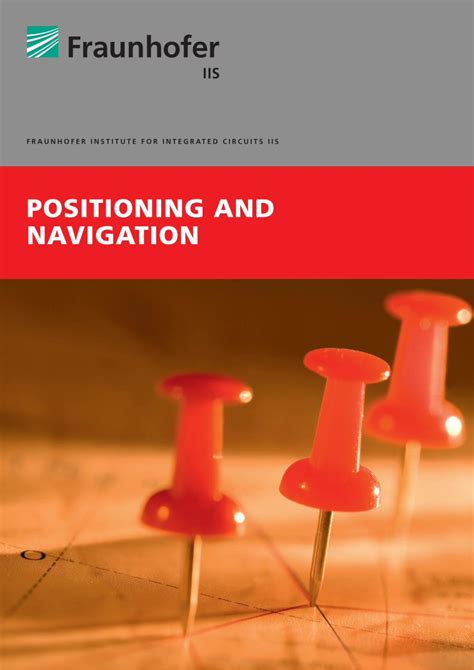 Pdf Positioning And Navigation Fraunhofer Positioning