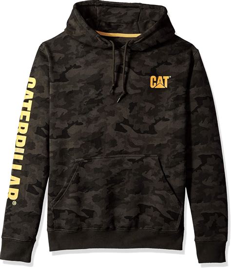 Caterpillar Mens Hooded Sweatshirt Uk Clothing