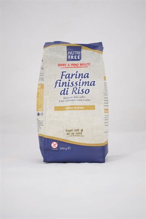 Farina Di Riso Finissima Gr Nutrifree La Favola Senza Glutine