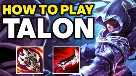 How To Play Talon In Low Elo Talon Mid Jungle Gameplay Guide League