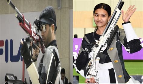 Asian Shooting Championships 2023 अर्जुन बबुता और तिलोत्तमा ने पक्का