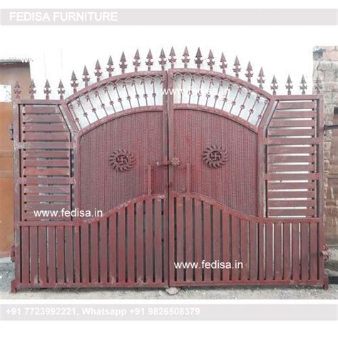 Maharaja Gate Lohe Ka Modern Iron Fence Designs Safety Grill Gate