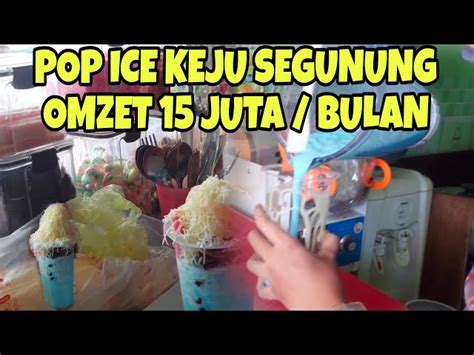 Resep Rahasia Pop Ice Keju Lumer Nikmat Segar Dan Penuh Kejutan