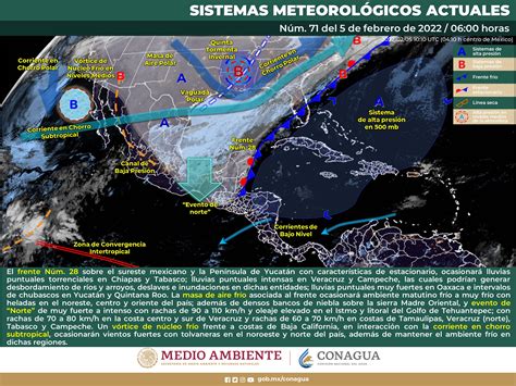 El Sistema Frontal Número 28 Generará Lluvias Torrenciales En El