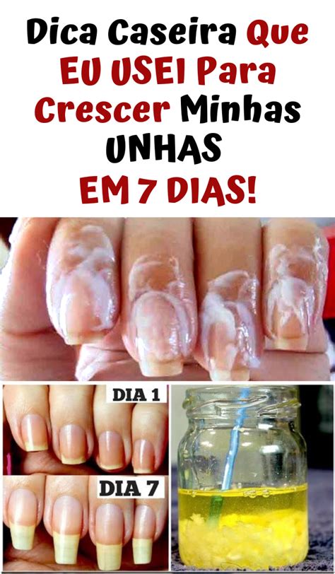 Receitas Caseiras que Fará Suas Unhas Crescerem Rápido As receitas