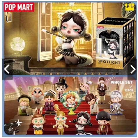 100 正品POPMART 聚燈光下十三週年系列 整套12個盲盒 蝦皮購物