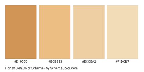 Honey Skin Color Scheme » Skin | Honey skin, Skin color, Color script