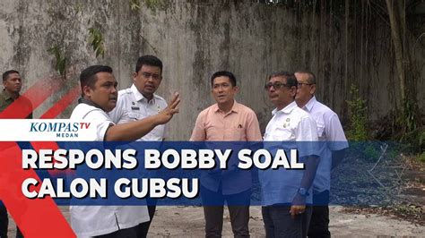 Ini Respons Bobby Nasution Terkait Namanya Disebut Masuk Bursa Calon