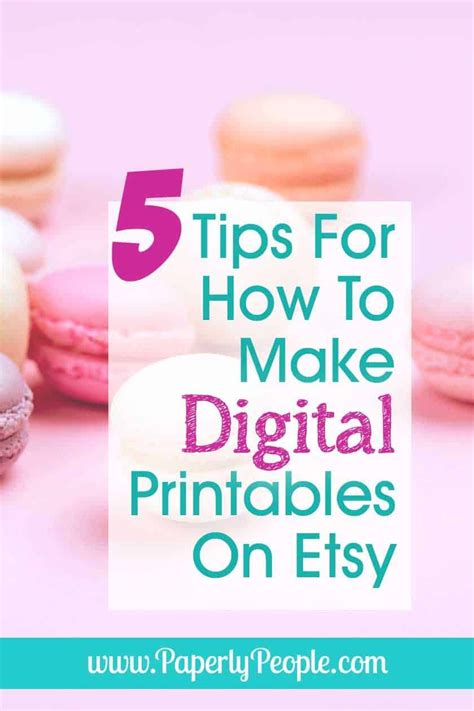 Tips For How To Make Digital Printables To Sell On Etsy Artofit