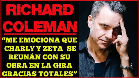 Richard Coleman Entrevista En La Excusa Perfecta Youtube